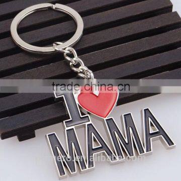 I LOVE MAMA Letter Heart Key Chains Best Trinket Mother's Day Gift Key Ring Jewelry photo-5