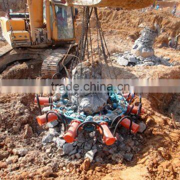 Concrete pile project excavator boom latest excavator crane part pile breaker type concrete pile breaker