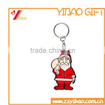 Hot Sale High Quality Metal Santa Claus/Custom Shape Keychain