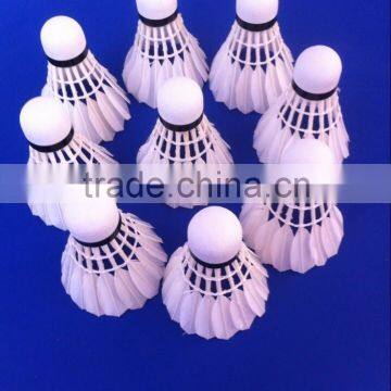 3Pcs Goose Feather Shuttlecock Cork Badminton photo-2