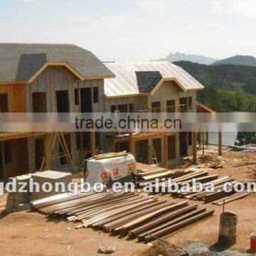 luxury prefabricated light steel structure frame mobile villa