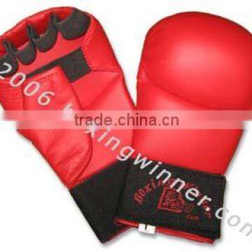 Red Color Karate Mitts