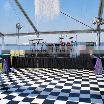 Portable dance floor easy assemble for sale, and many color available