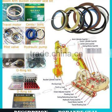 High quality Excavator hydraulic seal kits control valve seal kits hydraulic seal kit E350 E320 E322 E325