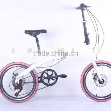 Made in China high end alloy 20 inch fold up bike