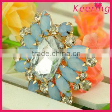 Fashion rhinestone decoration clips for girl waist belt WSC-300