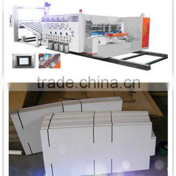 Automatic High-speed Printing Slotting Die-cutting Machine For Carton Box / Carton Box Making Machine