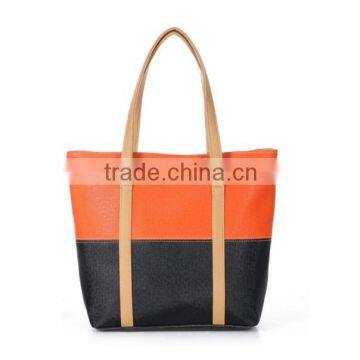 Folding Ladies Joint Color Waterproof pu Luggage Travel Shoulder Bag