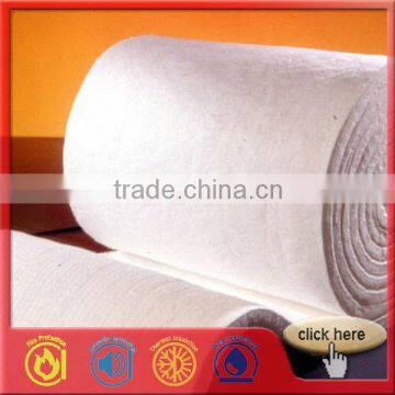 Refractory ceramic fiber blanket for power plant, power plant ceramic fiber blanket