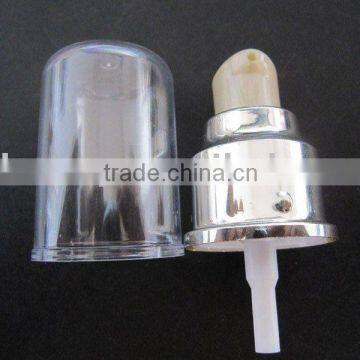 cosmetic packaging aluminium screw crimp pump