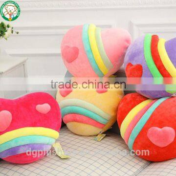 Wholesale stuffed valentine heart pillow