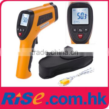 30:1 Pyrometer K-Type -50~1050C 1922F 0.1~1EM Laser IR Infrared Thermometer