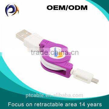 Selling Well All Over the World High Speed Elastic Usb to Retractable Micro Usb Standard Cable photo-4