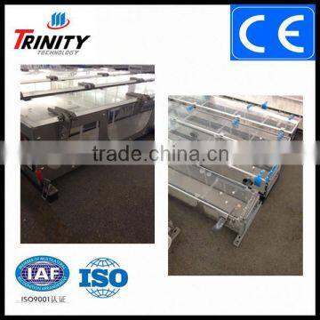 Spare parts water tank for extrusion tooling to cooling profiles