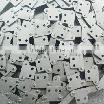 C208BSK2SK1 conveyor chain with attachments