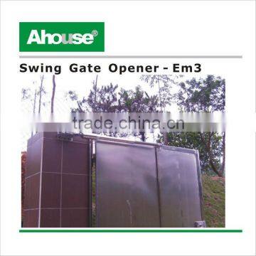 Piston swing gate motor