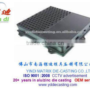 High quality powder coating aluminum die casting communication box