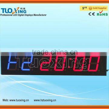 4 inch 6 digit LED Interval fitness Repeating digital timer