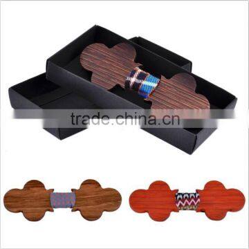 Lovely Woundplast Shape Wooden Bowtie,Wooden Bow-Tie For Shirt