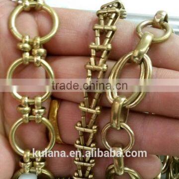 Manufacturer Top Selling Eco-friendly Brass Jewelry Chain Brass Handmade Chain for Jerwelry