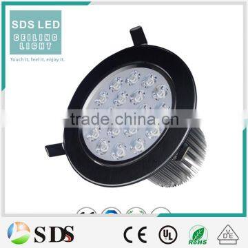 LED Ceiling light ceiling lighting high power white aluminum 18w LED ceiling light 2700k-6500k