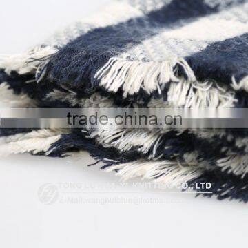 Jacquard Pattern Woven 100% Acrylic Logo Scarf photo-6