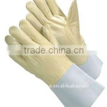 cow split leather woring glove