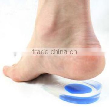 Gel Heel Half Insoles Comfort Cushion Insoles Anti Bacterial Foot Care, Silicone Insole