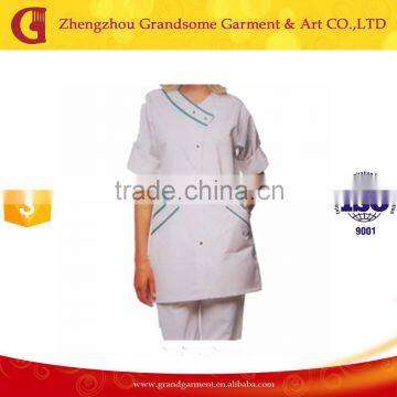 Low price Women's Fashionable White Nurse Uniform Dress