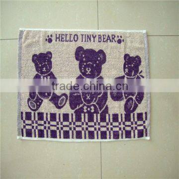 100%cotton nice design bath mat