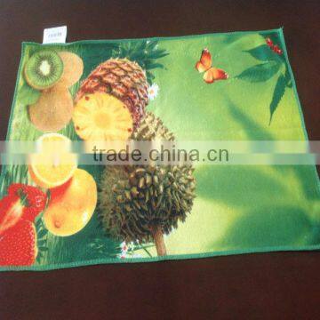 microfiber printed kitchen towel