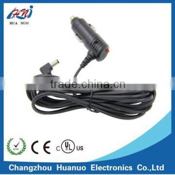 Car cigarette lighter plug to socket extension cable