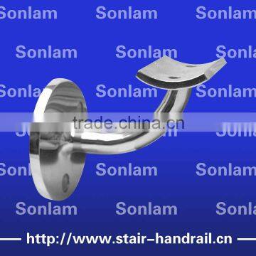 pipe fixed handrail wall brackets used indoor