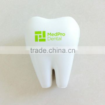 white teeth pu foam promotion toys