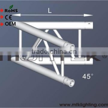 45 degree Truss connector spigot box truss for Conical Coupler Truss System