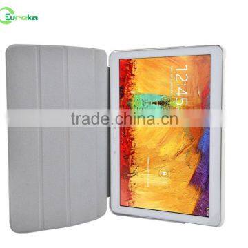 New arrival book style fold leather case for Samsung galaxy note 10.1