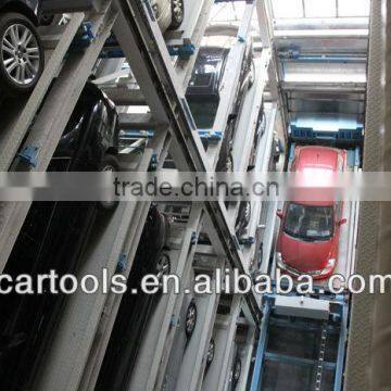 Automated parking system in high building