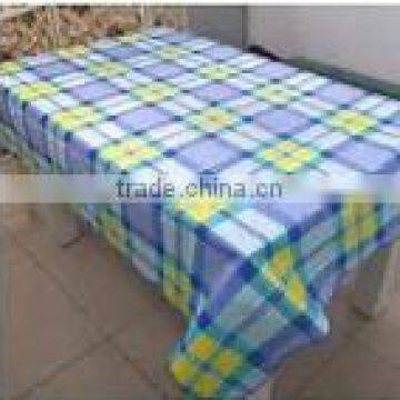 pvc coated table cloths untransparent pvc table cloth