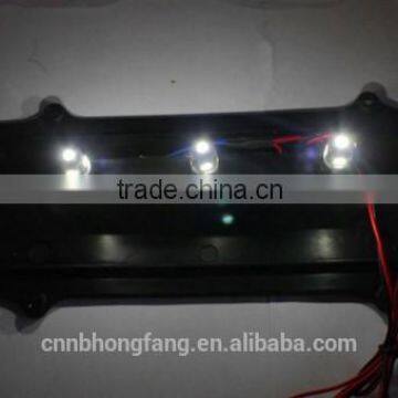 12V Taxi Roof Lamp Box With Three Bulbs Magnetic Mount photo-5