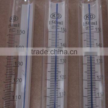 150ml Graduated cylinder /glass measuring cylinder