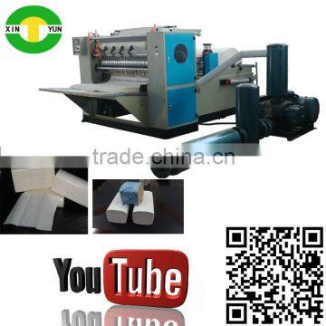 high quality equipment for embossing & folding towel paper production machine