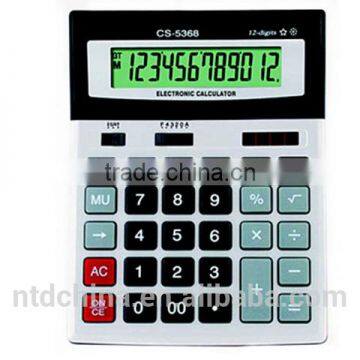 Wholesale 12 digits dual power calculator