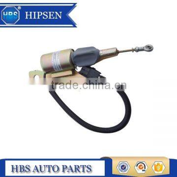 Excavator engine parts Flame out solenoid switch 24V (OE:3991625)