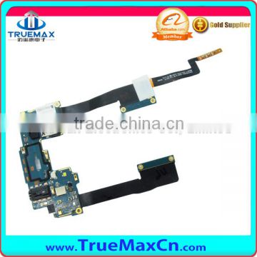 Mobile Phone Spare Parts Flex for HTC One Max T6 Audio Earphone Jack Flex Cable Ribbon with Sim Read Replacement wholesale