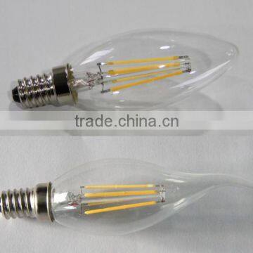 200lm Led Fialment Bulb With Tail Candle Lamp photo-2