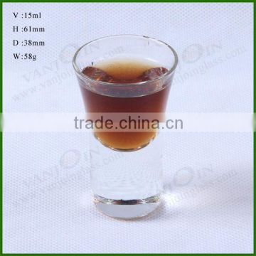 15ML Clear Glass Cup