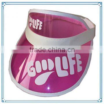 pvc visor cap uv