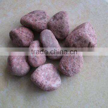 garden landscaping pebbles chicken-blood stone for sale