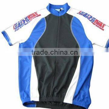 2015 Cotton/Spandex fabric made Cycling jersey custom with quick dry and moisture transfer function