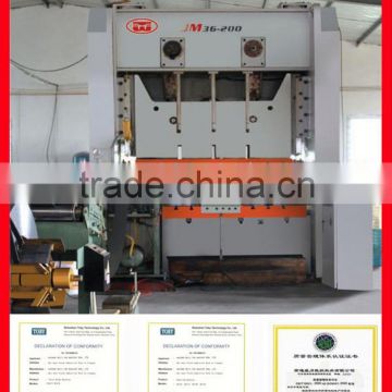 WEILI MACHINERY Top Quality Four Column horizontal type hydraulic press